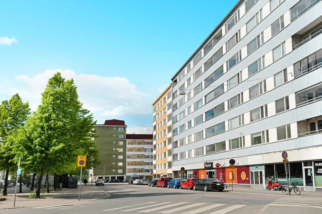 Just Renovated Stylish Nordic Studio By Tram Stop 헬싱키